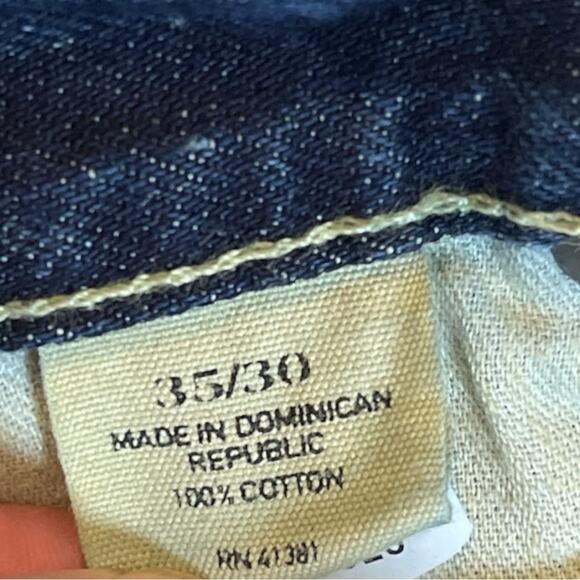 Polo Ralph Lauren Men’s Classic 867 Jeans Size 35 X 30 Denim Preppy Old Money - Picture 8 of 11